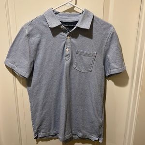 Banana republic organic cotton pique polo